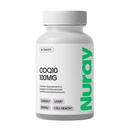Nuray COQ10 100mg und Vitamin E Kautabletten - Schnell lösen Orange Flavored Energy Supplements - Unterstützt Herzgesundheit und Leberfunktion - 60 Count, Vegetarisch, Glutenfrei