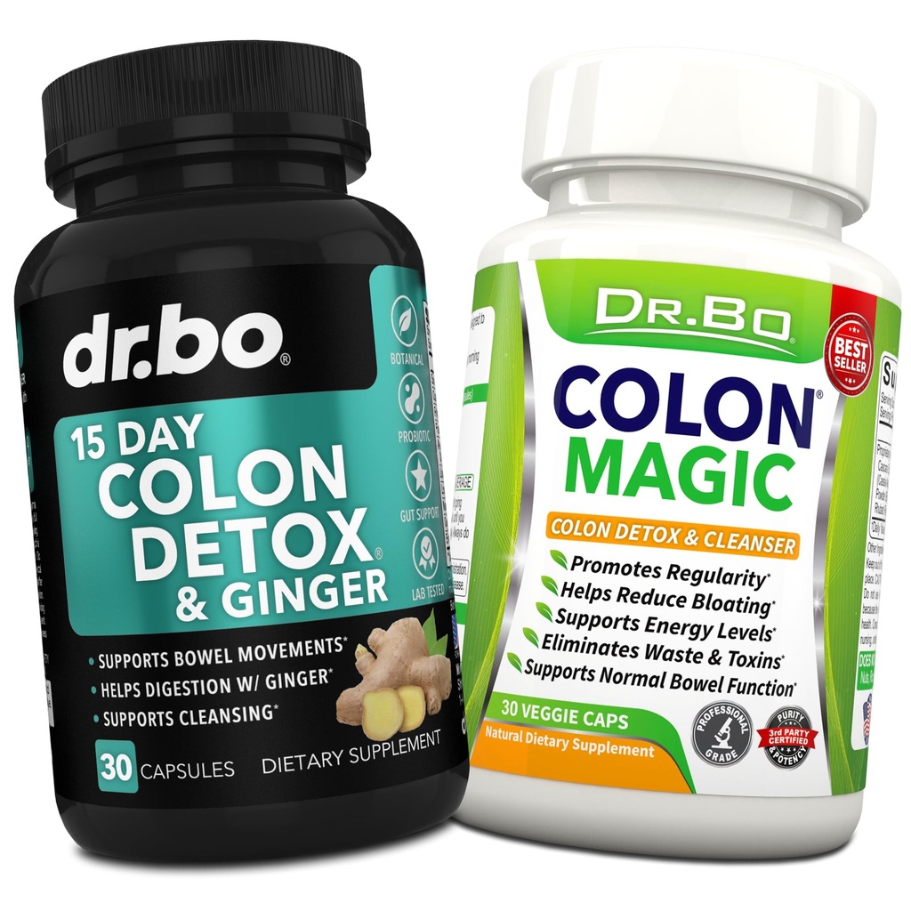 Colon Cleanser Detox Ergänzung Kapseln - 15 Tage Colon reinigen Pillen & Probiotische Kräuterformel - Tägliche Bowel Bewegung Ergänzungen für Darm Stomach Bloating Digestive Gut Reinigung Unterstützung