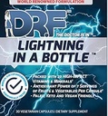 Lightning in a Bottle von Dr. Farrah World Renown Medical Doctor | 23 Hohe Wirkung Vitamine & Minerals | Antioxidante Leistung von 7 Portionen von Obst & Gemüse | Paleo, Keto, & Vegan freundlich