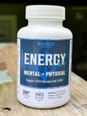 Warrior Nootropics Energy Supplements für Psychische Alertität und physische Energie | Unterstützung Mental Clarity, Gehirn & Kognitive Funktion – mit Vitamin B, DMAE Bacopa und GABA - 60 Kapseln