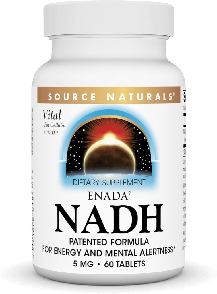 Quelle Naturals Enada NADH 5mg, 60 Tabletten