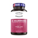 Thomas' all-natürliche Heilmittel D-mannose 1200mg - mit Cranberry und Dandelion - Natürliche Urinary Tract und UTI Health Support - Beste Dmannose Capsules - NO Füllstoffe, All-Natural, Vegan - 120 Kapseln