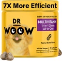 Multivitamine für Hunde - Tägliche Vitamine für Hunde | Gut Immune Gesundheit, Joint Heart Eye Support | Dog Supplements Glucosamine Chondroitin, Digestion Probiotics, Omega 3 Fish Oil | 90 Ct