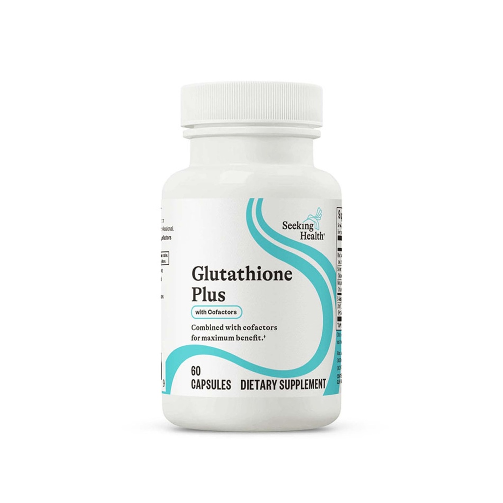 Suche Gesundheit Glutathione Plus, 100 mg S-Acetyl-L Glutathion mit Cofaktoren, Immun- und Entgiftungsunterstützung, Lebergesundheit, Antioxidans und freie Radikalunterstützung, Vegetarisch (60 Kapseln)