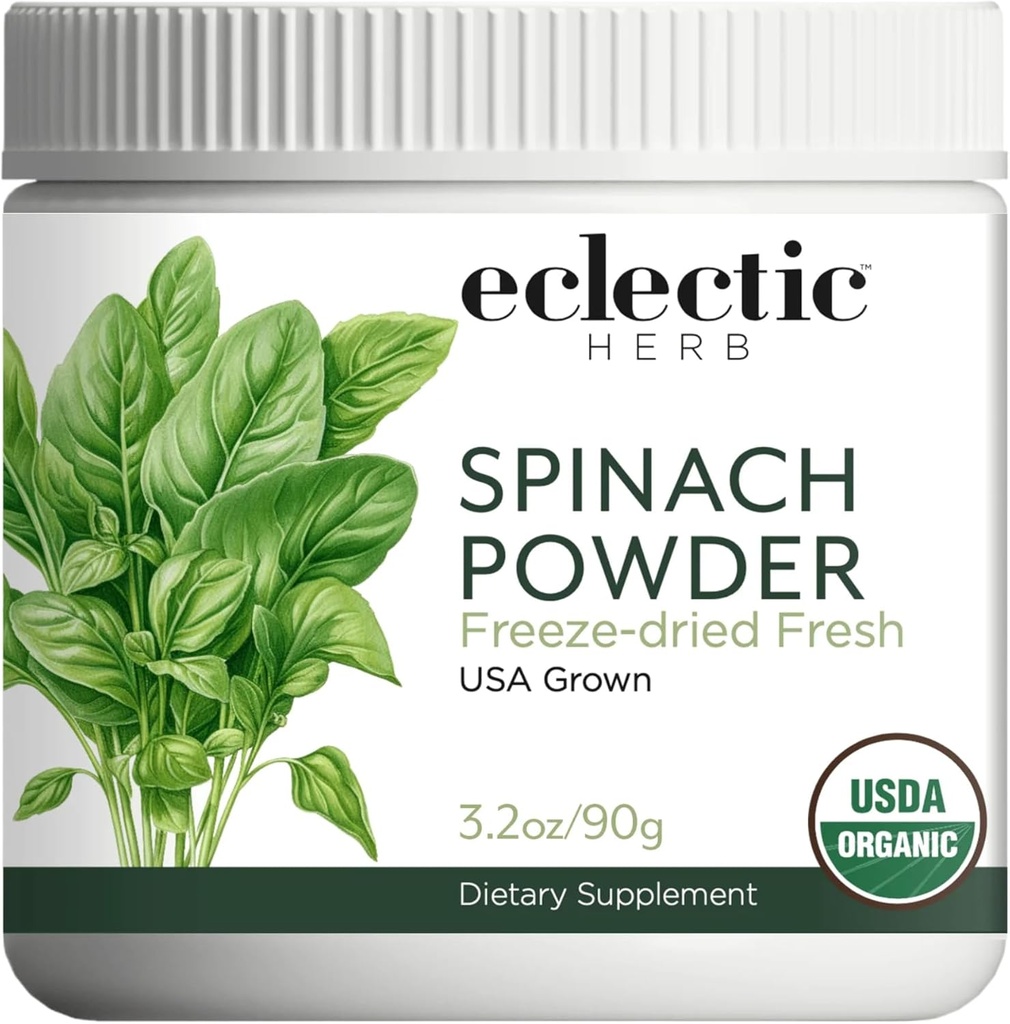 Eclectic Herb Spinat Pulver 90 Gramm