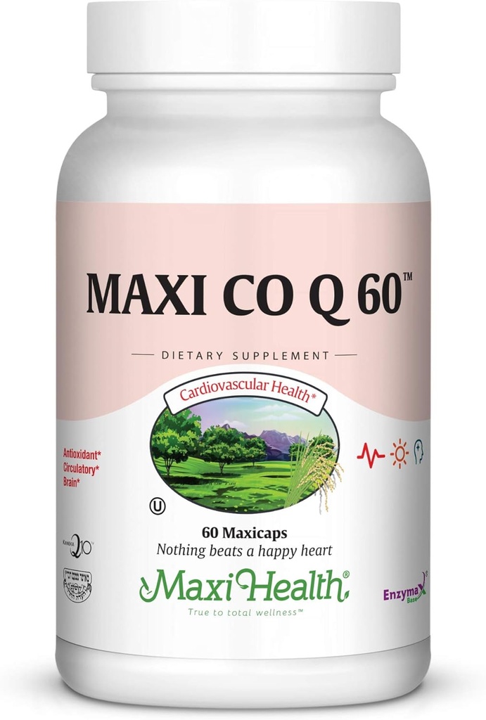 Maxi Health Co Q 60, 60 Mg, 60-Länder