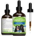 Pet Wellbeing Comfort Gold für Hunde - Unterstützt Canine Physical Comfort, Gesunde Zirkulation, Corydalis, Turmeric - Veterinarian-Formulierte Kräuterergänzung 4 oz (118 ml)