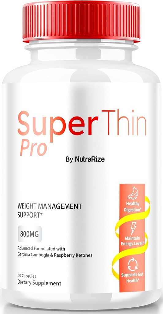 SuperThin Pro Pillen, Super Thin Pro Weight Loss & Balanced Nutrition, Offizielle Keto Formel, natürliche Ergänzung, um Ihren Körper und allgemeine Gesundheit zu transformieren, SuperThinPro Review (60 Kapseln)