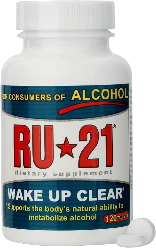 The Supplement for When You Want to Drink & Go to Work The Next Morning | Feel Better After Celebrating & Support Your Liver | Trusted for 23+ Jahre | Made in USA (120 Pillen, 60 Portionen)