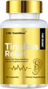 Life Nutrition 1200MG Tinnitus Relief für Ringen Ohren,OTC Flavonoid Ohr Gesundheit Vitamine,Bioflavonoide & Vitamin C,120 Caplets