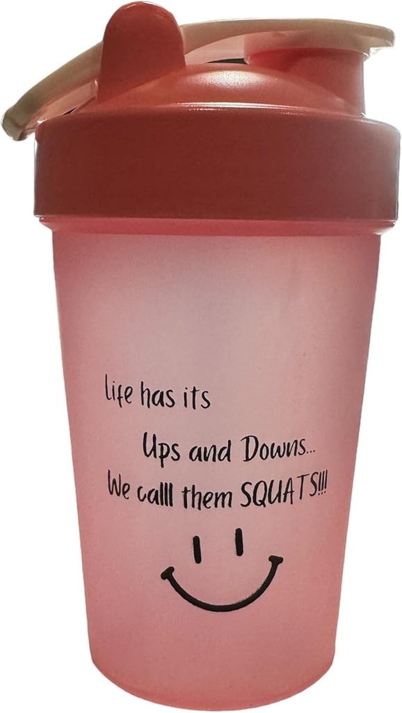 Protein Shaker Bottle, ShakeELITE - 13oz BPA-Free Blender mit Secure Leak-Proof Lid & Mixing Ball - Perfekt für Fitness, Fitness und On-the-Go Nutrition