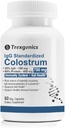 Trexgenics Colostrum 750 mg, 20% IgG, 60% Protein, Immunität, Gut Health Support Vegetarian & Non-GMO (60 Veg. Kapseln) (Pack von 1)