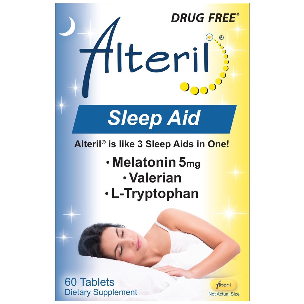 Alteril - Schlafhilfe All Natural - 60 Tabletten