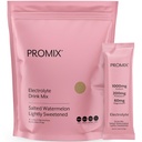 ProMix Nutrition Elektrolyte Pulver Hydration Packets - Himalayan Pink Salz, Magnesium, Kalium, Vitamin C - Gesalzene Wassermelone, leicht gesüßt - 30 Servierungen (Pack mit 30)