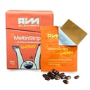 MeltinStripsTM Energy Strips mit 40mg Koffein, 20mg Ashwagandha & Vitamin B12 | Instant Energy & Focus Ohne Jitter oder Crash | Funktioniert schneller als Kaffee | Mocha Flavor - 30 Streifen