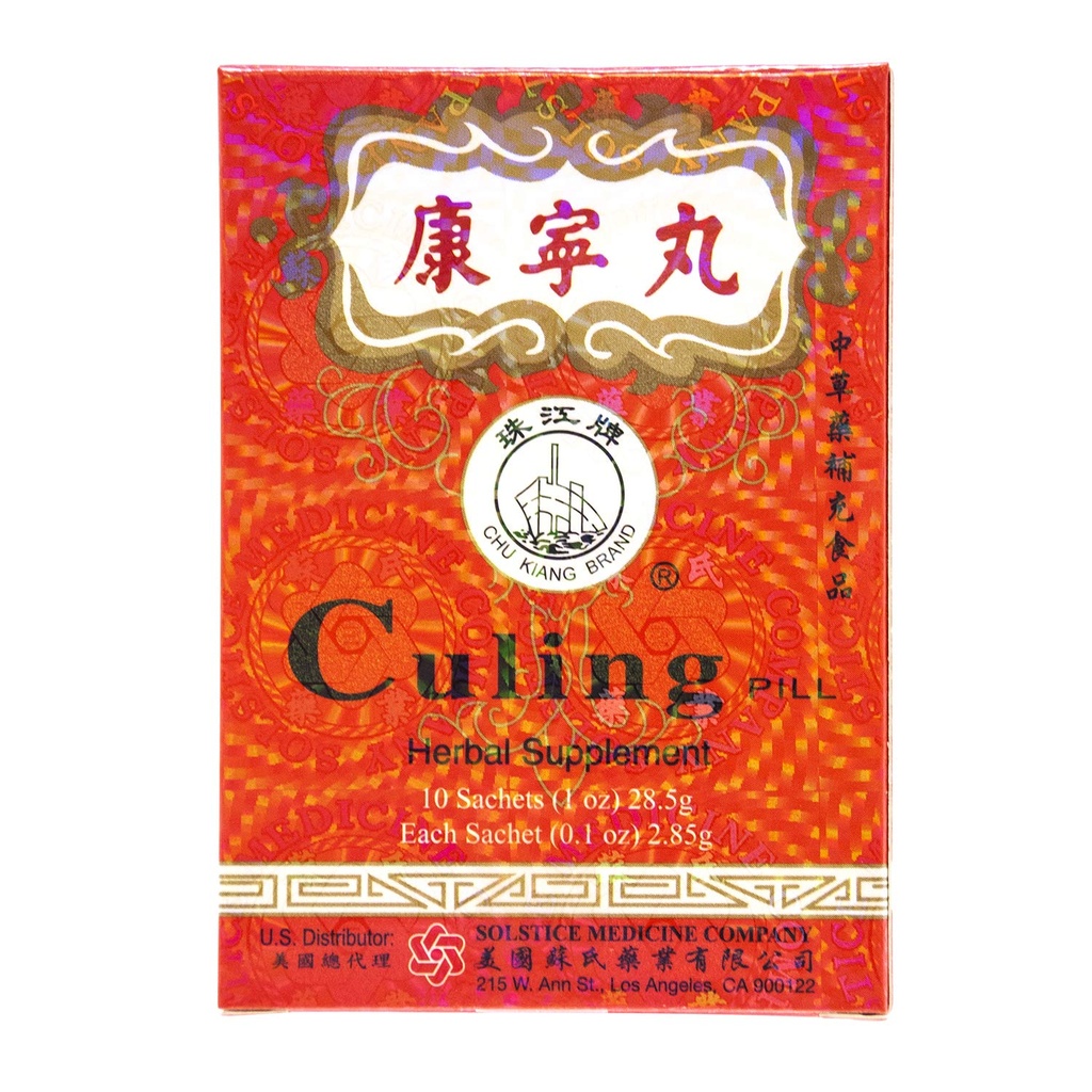 Culing Pille Kräuterergänzung von Solstice (10 Sachets pro Box) - 3 Boxen