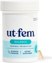 UT-Fem Balance Vaginal Probiotic | Womens Probiotic für pH Balance, Vaginal Health & Odor Support | 30 Kapseln