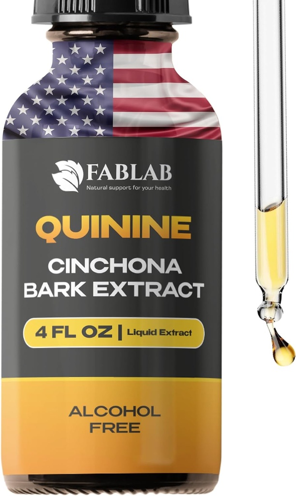 Quinine Tincture Extrakt Quinine getrocknete Bark Kräuterergänzung Quinine Immunsystem Unterstützung Cinchona Bark Liquid Tropfen Alkohol frei, Glutenfrei