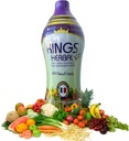 REH Kings Herbal Plus Nahrungsergänzungsmittel Saft (1000ml) - 80 Zutaten - Mischung aus Gemüse, Kräutern und Früchten - Immununterstützung für den optimalen Gesundheitszustand - Daily Multivitamin, 1 Flasche