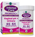 Vital Planet - Intensive Pflege Vaginal pH & Urinary Probiotika für Frauen Plus Bio-Präbiotika, Postbiotika und Parabiotika, 65 Billion CFU und 64 Strains, Immun- und Verdauungsgesundheit 30 ct