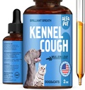 Hund Hustenbehandlung Flüssigkeit • Kennel Husten für Hunde & Katzen • zum Atmen während des gesamten Lebenszyklus • Marshmallow Root + Mullein Leaf in der Zusammensetzung • Natürliche Ergänzung für alle Rassen • 2 Oz