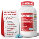 TIME-CAP LABS, INC. Timely Acetaminophen PM - Extra Strength PM - 400 Count - Im Vergleich zu Tylenol PM Extra Strength - Pain Relief PM für einen guten Nachtschlaf - Made in USA