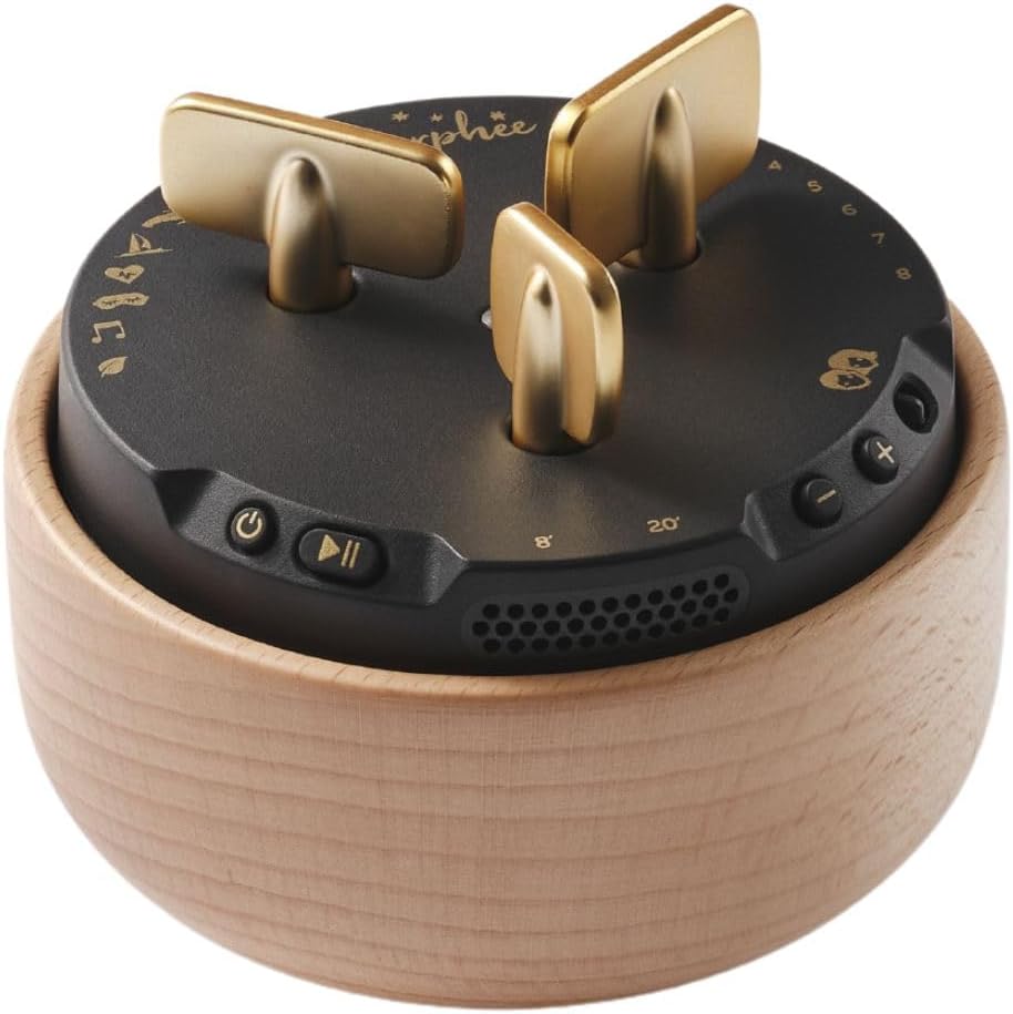 Morphée | Sound Machine for Sleep with Meditation | White Noise & Sound Therapy for Deep, Restful Sleep | 210 Sessions in 4 Sprachen | Perfect Meditation Zubehör