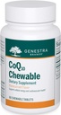 Genestra Marken CoQ10 Chewable | Coenzyme Q10 Supplement | 60 Chewable Tablets | Natural Blackcurrant Flavor