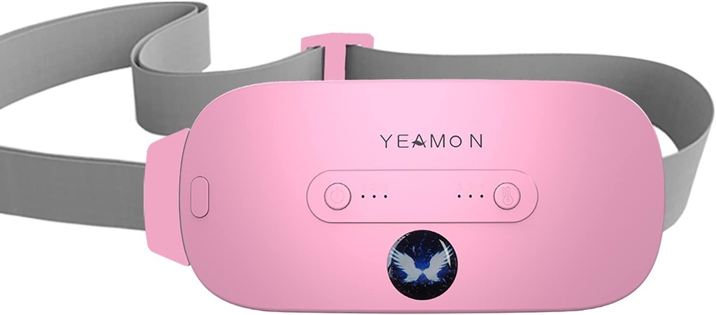 Tragbare Akku-Heizung Pad, elektrische Taille Belt-Gerät, schnelle Heizung Pad mit 3 Wärmestufen und 3 Massage-Modi, Back oder Belly Heizkissen, Geschenke für Sie, Frauen und Mädchen
