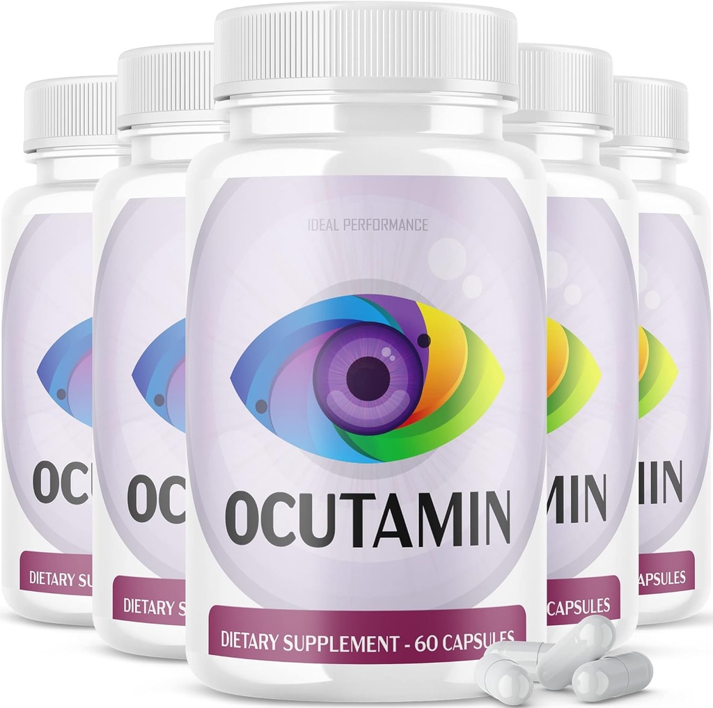 IDEAL PERFORMANCE (5 Pack) Ocutamin Vision Pills Supplement (300 Kapseln)