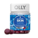 OLLY Glowing Skin Gummy, Hydrated & Youthful Skin,* Hyaluronsäure, Collagen Peptide, Sea Buckthorn, Plump Berry Flavor, 25 Day Supply - 50 Count