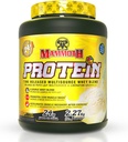 MAMMOTH PROTEIN POWDER, HIGH PROTEIN SHAKE, SUPERIOR TIME-RELEASE FORMULA, WHEY PROTEIN CONCENTRATE & ISOLATE, HYDROLYZED WHEY & MILK PROTEIN ISOLATE, CASEIN, 6 BIOAVAILABLE DAIRY PROTEIN SOURCen, LOW LUGAR, Vanila, 5