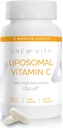 Liposomale Vitamin C-Ergänzung - Enhanced Immun Support, Antioxidant Rich, Optimale Absorption & Bioverfügbarkeit, Ascorbic Acid Power, Non-GMO, Gluten-Free, Plant-Based - 120 Veggie Caps
