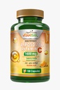 VITAMISAN Liposomales Vitamin C - 100 Kapseln - Hohe Absorption Ascorbinsäure - Kann Immunsystem und Kollagenverstärkung ohne GMO Leistungsstarkes Antioxidans unterstützen