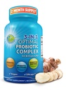 Probiotika mit Verdauungsenzymen und Präbiotikum für Frauen und Männer - 3-in-1 Vegan Probiotic Prebiotic Multi Enzyme Complex for Gut Health - Maximum Absorption Delayed-Release Capsules