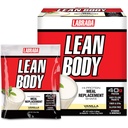 Lean Body MRP All-In-One Vanilla Meal Ersatz Shake, 40g Protein, Whey Blend , 8g Gesunde Fette EFA's & Fiber, 22 Vitamine und Mineralstoffe, Keine künstliche Farbe, Glutenfrei, (20 Packungen)