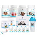 Ja, das kannst du! All-in-One Kit mit Meal Replacement Shakes, Aloe Vera Drink Mix, Fiber Shake Mixer, Protein Snacks, Supplements - Komplettes Wellness Kit
