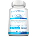 Genehmigte Wissenschaft Odorol - 60 Kapseln - Erfrischen Bad Breath und Body Odor - Enthält L.acidophilus, Grüner Tee, Magnolia Bark, Pfefferminzöl und Fennel - All Natural, Vegan Friendly, Non-GMO