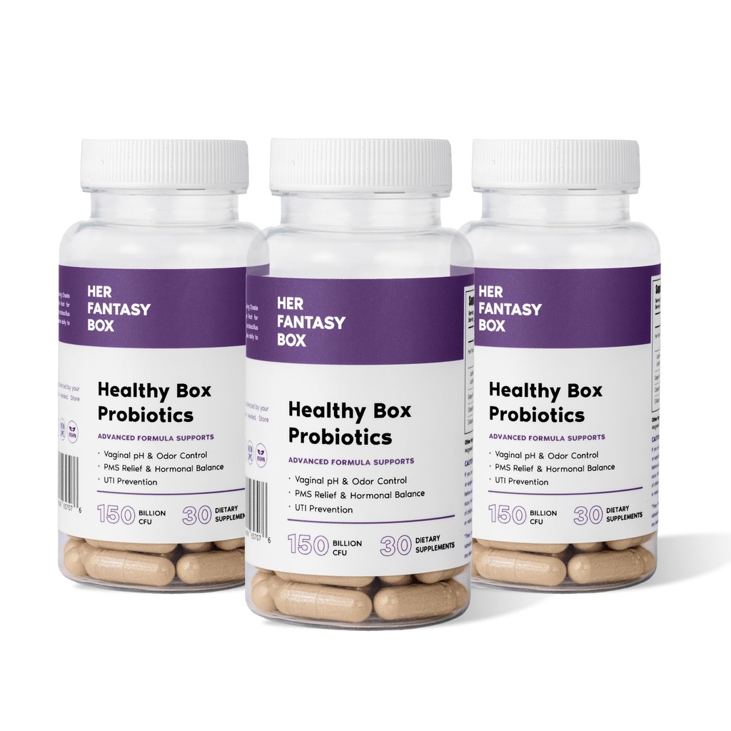 Her Fantasy Box | Gesunde Box Probiotika 3 Pack