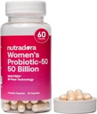 Womens Probiotics for Digestive Health, 50 Billion CFU 16 Strains, Feminine Health Support für Gut, PH Balance, Urinary Tract and Digestion, 60 Kapseln