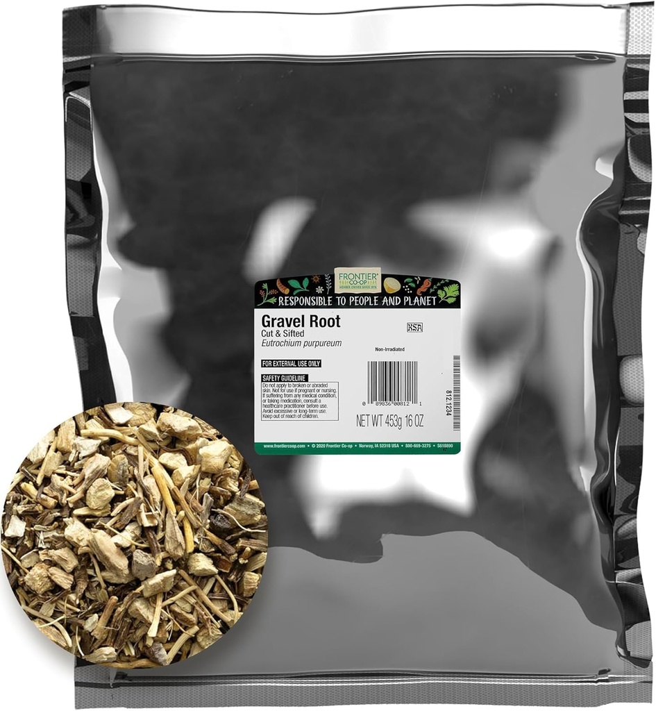 Frontier Co-op Cut und Sifted Wildcrafted Gravel Root 1lb