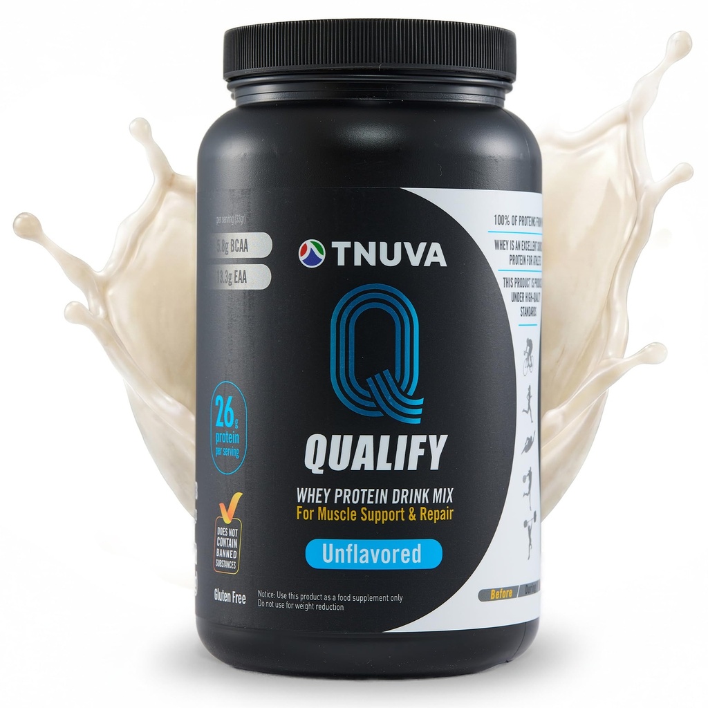 Entflammte Whey Protein Pulver. 25g Protein Shake Pulver für Post Workout Erholung, Smoothie & Baking. Gluten- und Zuckerfrei, hochköscher, essentielle Aminosäuren (5.5g BCAA, 2.7g Leucin), 23 Servierungen