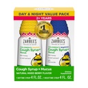 Zarbees Kinder Honig Husten Syrup + Mucus Tag & Nacht Wert Pack, Tag & Nacht Kleinkind Cough Syrup, Dark Honey, Ivy Blatt Extrakt, Kamille, gemischte Berry Flavor, 2X 4 Fl Oz