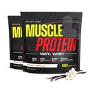 COLOSSAL LABS Muscle Whey Protein Flavored Protein Powder, 25.000mg Aminosäuren/Serving, Cold Filtered(Packaging May Vary) (10 Pound (Pack of 2), Vanilla)
