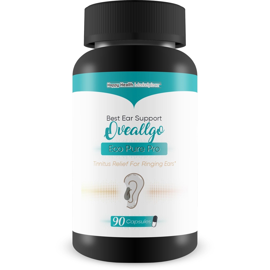 Tinnitus Ergänzung - Unsere beste Tinnitus Relief Ohrring - Ohr Gesundheit Tinnitus Ergänzungen - Klare Tinnitus Pillen - Hilfe Stoppen Ringen im Ohren Ringen im Ohren Relief Oveallgo Eco Pure Pro