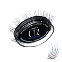 Lashify Curl 12mm Gossamer Wimpern Extensions Refill in Ombre Blue, Easy DIY False Lashes für einen natürlichen Look