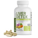 Bronson Liver Detox Advanced Detox & Cleansing Formula unterstützt Gesundheit Liver Funktion mit Milchdistel, Dandelion Extract, Turmeric, Artichoke Leaf & More, Non-GMO, 60 vegetarische Kapseln