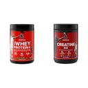 Six Star Elite Series 100% Whey Protein Plus Triple Chocolate 1.8lbs US & Creatine Powder Creatine X3 | Kreatin HCl + Kreatin Monohydrat Pulver