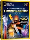 National Geographic Stunning Chemistry Set - Mega Science Kit mit 45 einfachen Experimenten- Machen Sie einen Vulkan und starten Sie einen Rocket, STEM Projekte für Kinder Alter 8-12, Science Toys (ausschließlich)