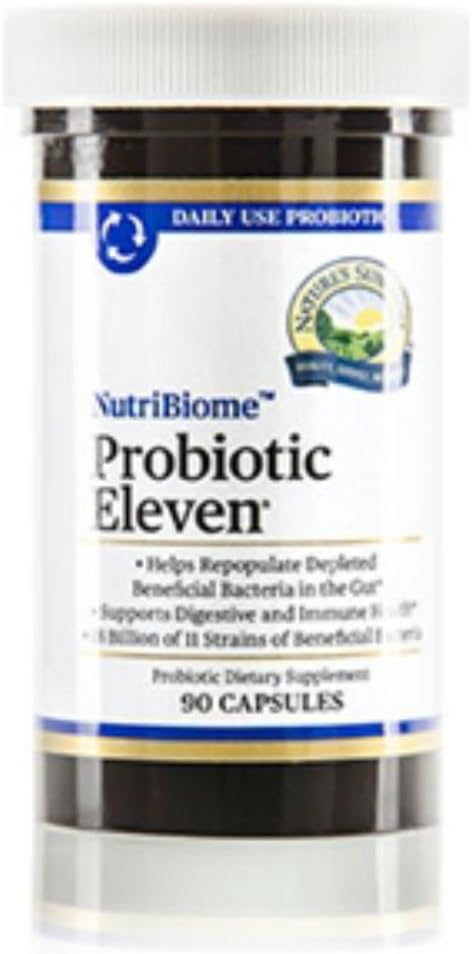 Nature's Sunshine Probiotic Eleven 90 Kapseln (Pack von 4)